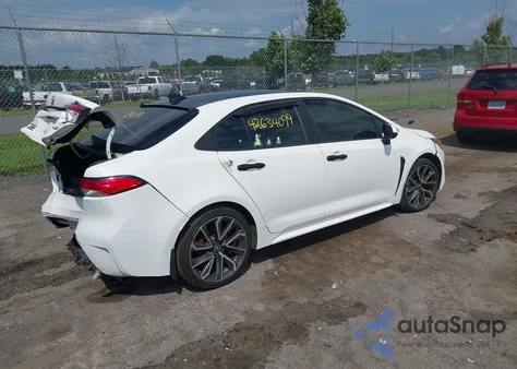 2021 Toyota Corolla Le из США, поврежденный, VIN 5YFEPMAE8MP171500